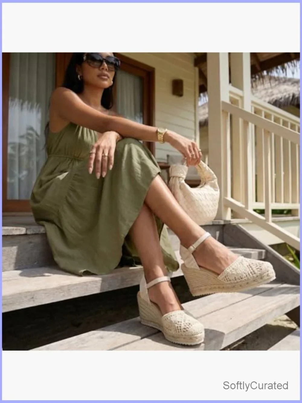 Platform Espadrilles Wedge Sandals Cushioned Footbed Ankle Strap Dressy Closed